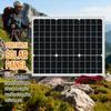 Солнечная панель 20 Вт 12 В Солнечный элемент Опциональный контроллер 60 А-100 А Комплект солнечной панели Для телефона Автодом Автомобиль Караван Кемпинг На открытом воздухе Аккумулятор
