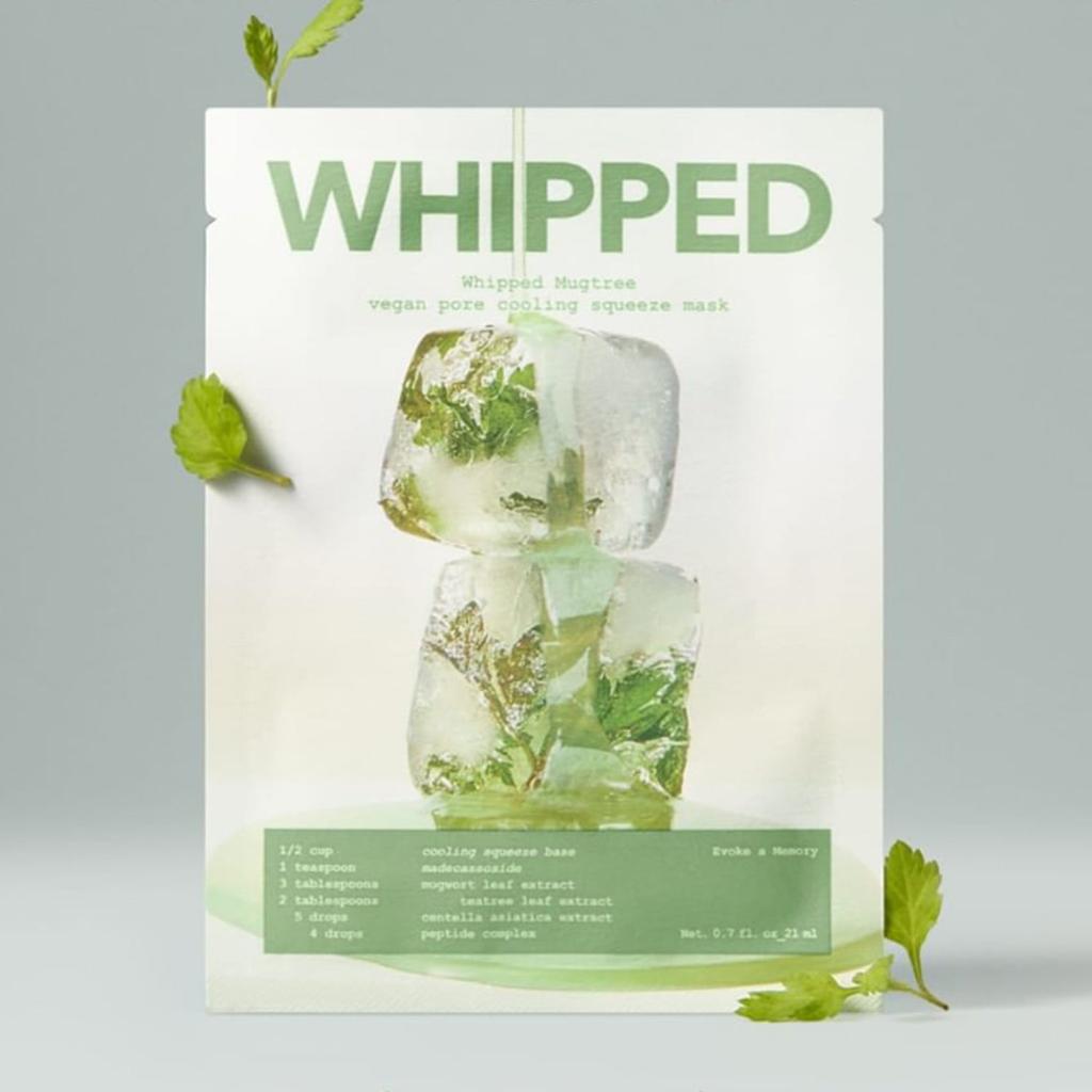 WHIPPED Mugtree Vegan Pore Cooling Squeeze Mask 21ml