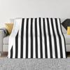 Black White Stripes Throw Blanket Blankets and Throws Halloween#