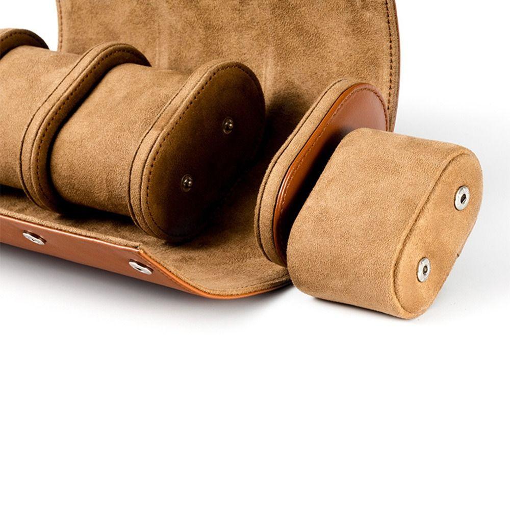 Кожаный Подарочный Пылезащитный Бокс для хранения часов на 1/2/3 слота Ролл для часов Витрина Сумка для часов