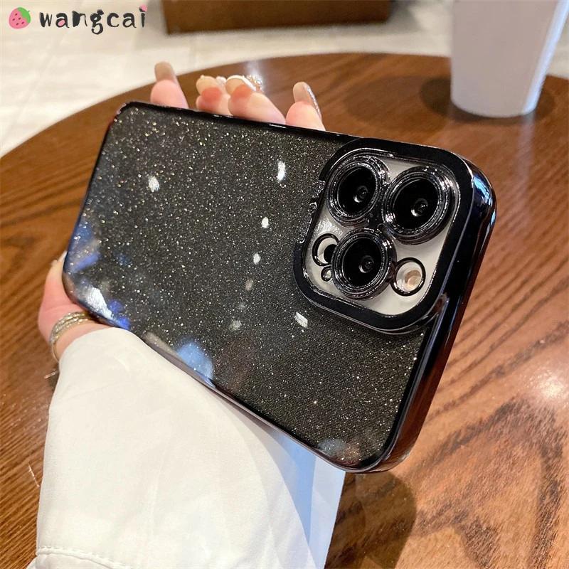 Для Tecno Spark 10 9 8 7 Pro 10C 7T 6 GO 2022 2020 8C 6 Air Блестящий Мягкий Чехол с Блестящей Бумагой Чехол с Полным Покрытием