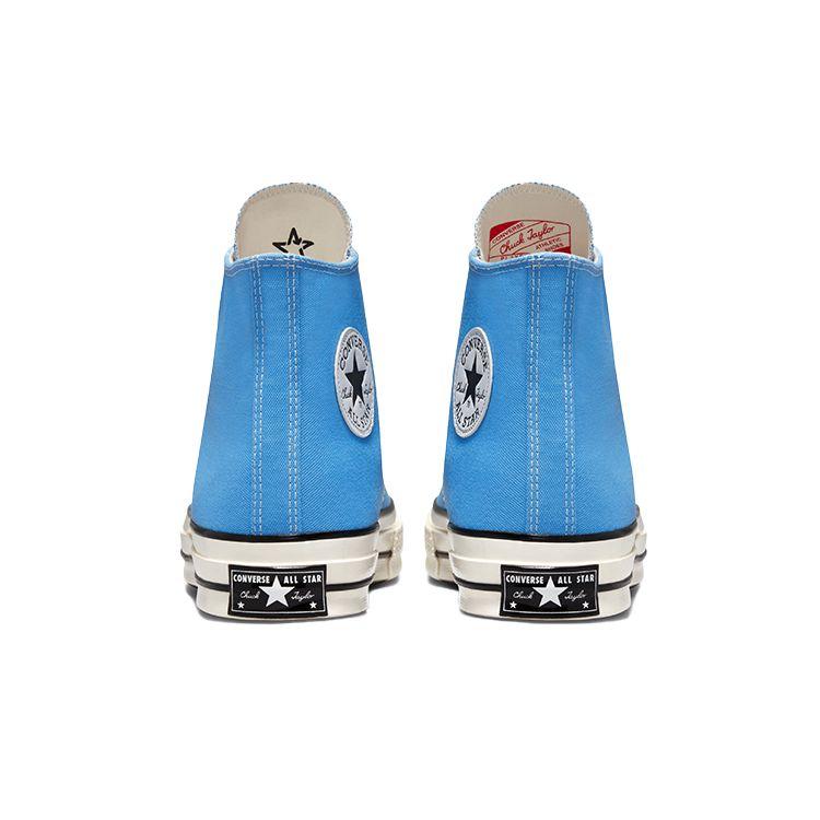 Converse Chuck 70 High University Blue Unisex Sneakers Egret Black 171566C