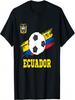 Эквадор Футбол Эквадорский Футбол Ecuatoriano Futbol Футболка