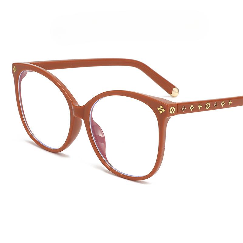 Модные солнцезащитные очки в большой оправе «кошачий глаз», простые солнцезащитные очки, женские индивидуальные солнцезащитные очки