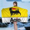 A-Agip E-Eni Автомобиль для гонок Микрофибра Пляжное полотенце Впитывающее Быстросохнущее Мягкое Полотенце для йоги, плавания, отдыха, альпинизма
