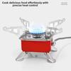 High Power Folding Gas Burner 2800W Fondue Gas Cooker Square Cassette Stove  Outdoor BBQ