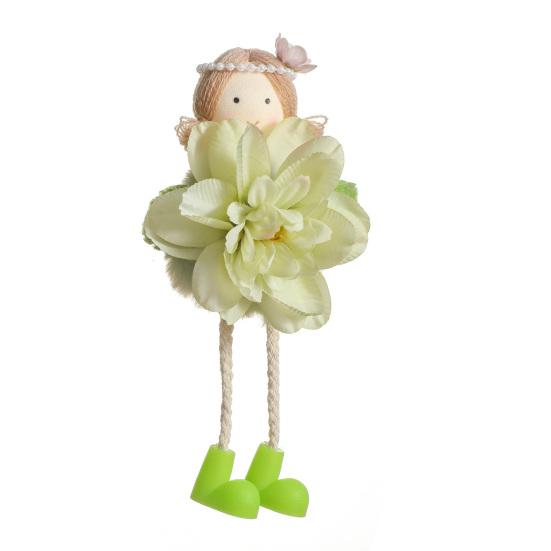 Весенняя Фея Девочка Украшение Цветок Ангел Подвеска Мечтательная Сказка