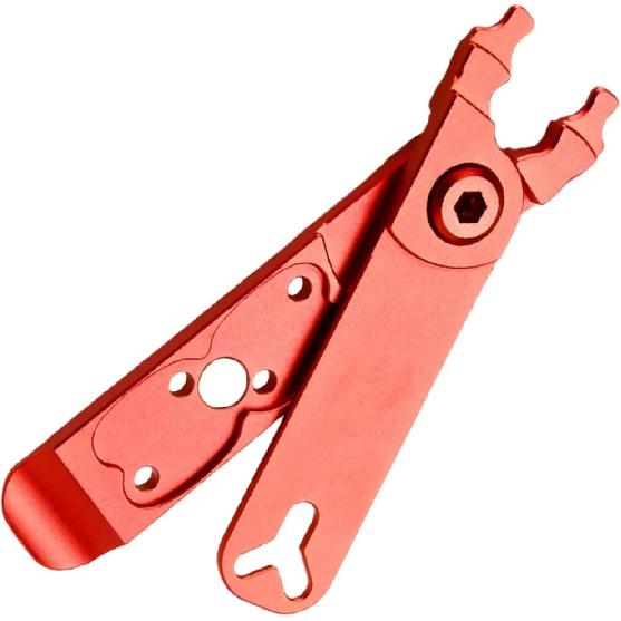 Bicycle Missing Link Plier Tool Tire Lever Missing Link Box Bicycle Master link Plier Valve Tool 4 in 1 Multifunction Tool