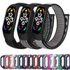 Нейлоновый ремешок Для Mi Band 7-7 nfc умные часы Браслет Спортивный Miband7 Correa Запасной Браслет умные часы 7 6 5 4 3 Ремешок