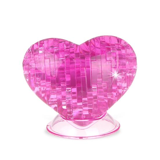 3D Кристальное Сердце Любви Пазл Модель Блоки Гаджет Дети DIY Игрушка для IQ
