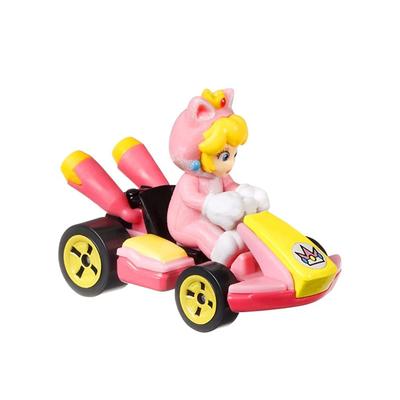 Hot Wheels Mario Kart Кэт Пич, [Розовый] Стандартный карт