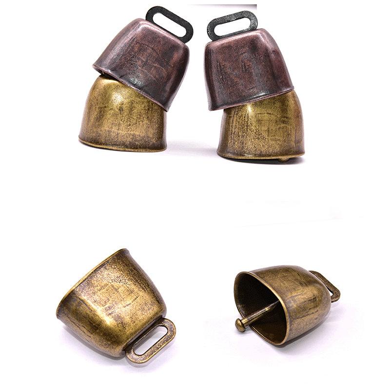 Cowbell Shepherd Bell Vintage Metal DIY Bell Ell Pet Anti-Lost Wind Chimes High Sound Pendant
