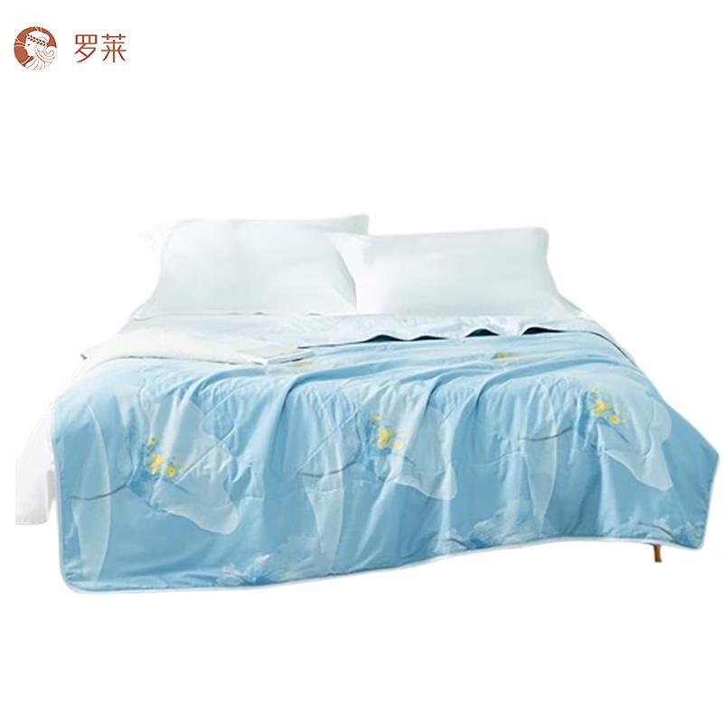 LUOLAI All-Cotton Washable Tussah Silk Summer Quilt