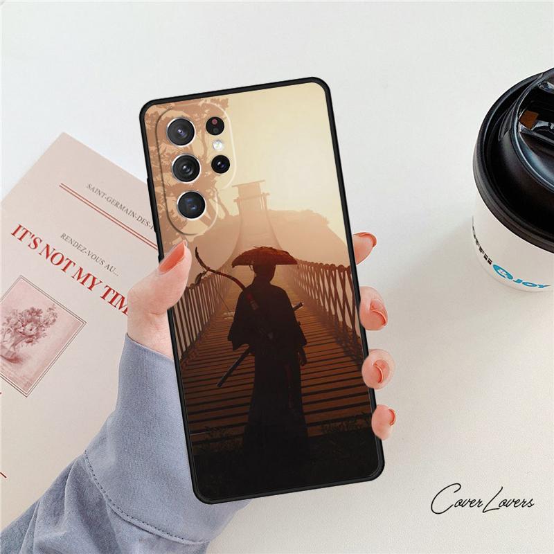 Чехол для телефона Айкидо Самурай Воин Для Samsung Galaxy S24 S25 S23 S22 Ultra Note 10 20 Plus S20 S21 FE