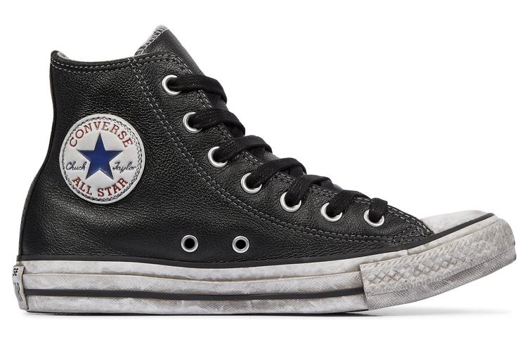 Converse Кеды Chuck Taylor All Star Vintage Leather 'Черный Белый' 158575C