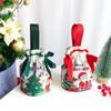 1PCS Christmas Cartoon Santa Claus Xmas Tree Handheld Canvas Bag Merry Christmas Decor Natal Navidad Happy New Year 2025