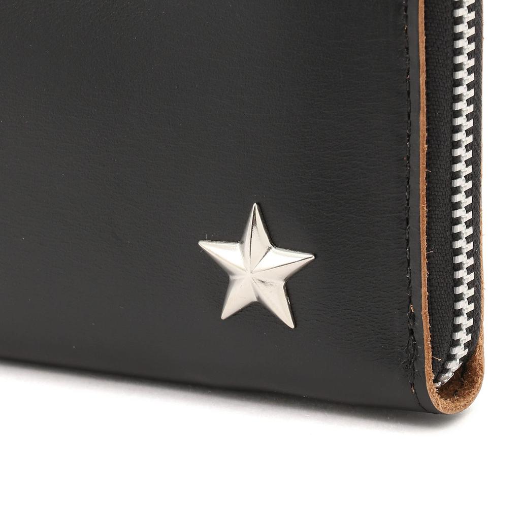 Кошелек Shot ONE STAR ZIP Кошелек Star Zip 3129103 F 009 ЧЕРНЫЙ [Schott NYC] КОШЕЛЕК/One Men's 782-2970002