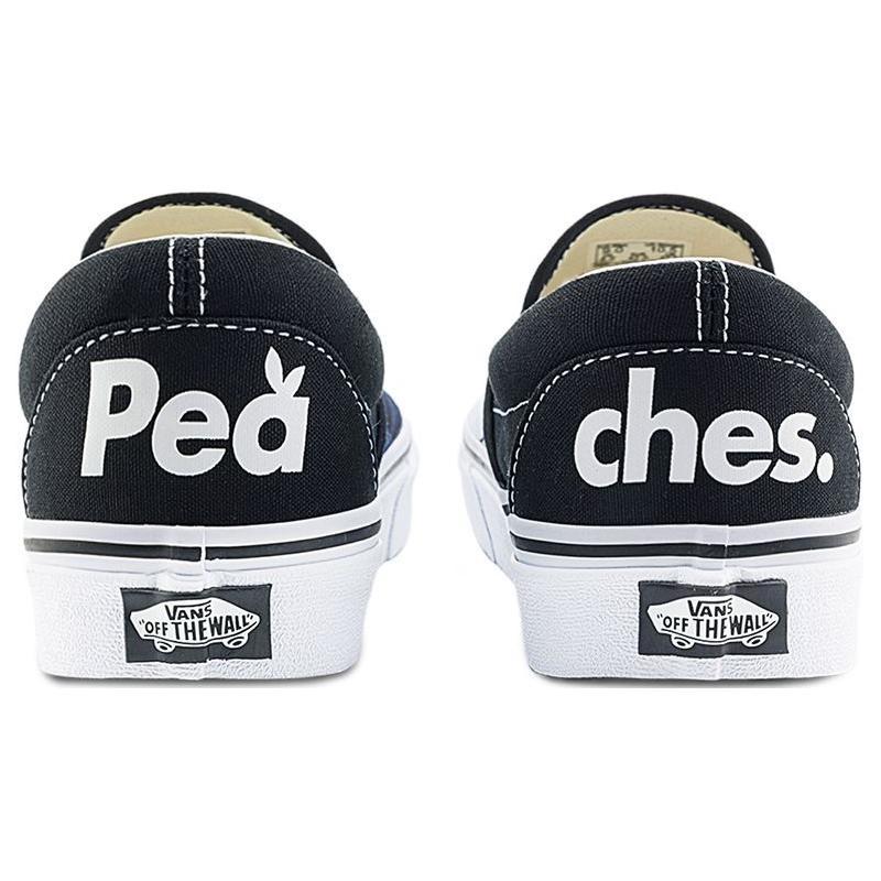 Vans x Peaches Classic Slip-On 'Black White' Men's VN0A5JLXBPB