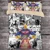 3D Print MANGA Anime My Hero Academia Bedding Set Boys Girls Twin Queen Full Size Duvet Cover Pillowcase Bed Adult Bedroom