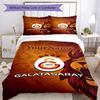 Galatasaray Постельное белье с возможностью персонализации Постельное белье с дышащим пододеяльником и наволочками Декоративное постельное белье для спальни Декор для дома Подарок на день рождения