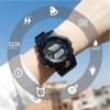 Students Waterproof Adjustable LED Digital Watches Electronic Watch Silicone Luminous Wrist Watches