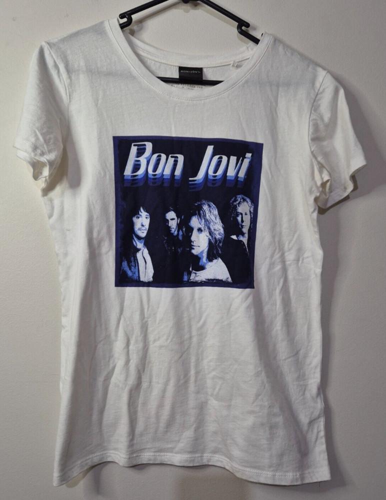 Bon Jovi TShirt Tee Ladies Women039s Size XS American Rock Band 2018 Unisex T-Shirt