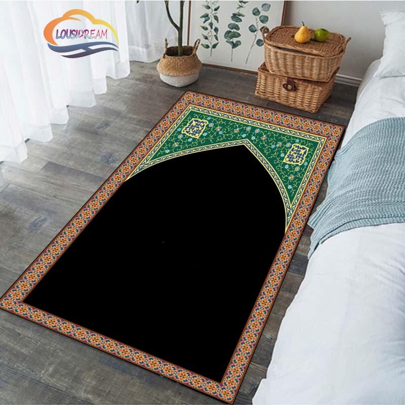 Религиозный ковер Турецкий молитвенный ковер Ковер для Рамадана Молитвенный коврик для женщины Персонализированный молитвенный коврик Мусульманский ковер Исламский ковер Религиозные убеждения
