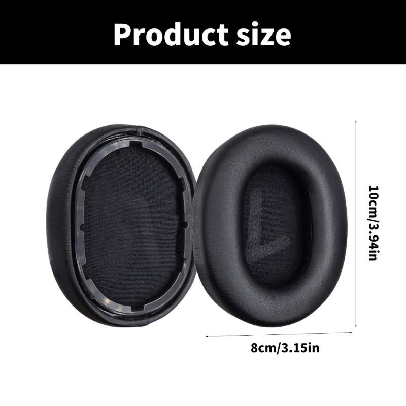 Comfort Protein Earpads Headphones Memory Foam Earcups for Earphone Noise Cancelling Ear Cushions Replacement