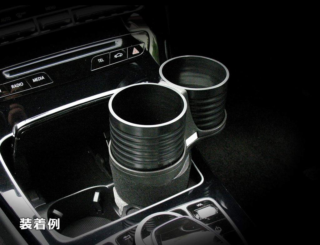 ALCABO Series Cup Product Multi-Pocket "Black Holder" Number AL-T108B BMW/FIAT/LEXUS/Mercedes-Benz/PORSCHE/TOYOTA