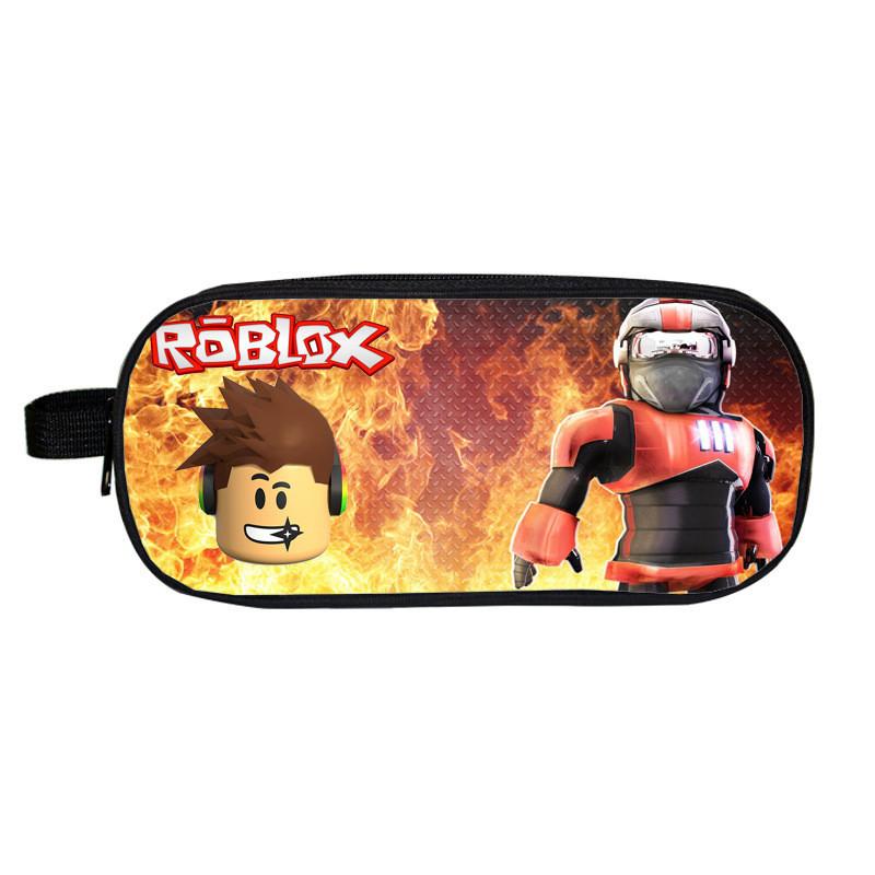 Мультяшный пенал Roblox для мальчиков и девочек из прочного материала**