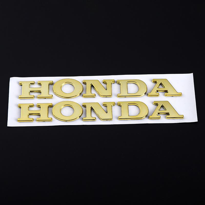 FIQ1 Honda Logo Sticker Letter Label for Motorcycle Sticker Logo Waterproof Stickers for Pcx160 Nss350 Pcx125 Cbr650r Fuel Tank