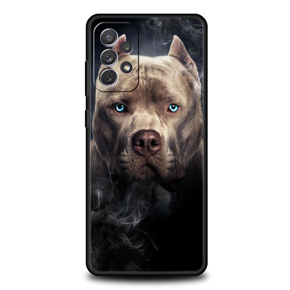 Чехол для телефона с собакой Pitbull для Samsung Galaxy A13 A51 A71 A21S A12 A11 A31 A41 A23 A53 A73 A52 A32 5G A03S A01, силиконовый чехол