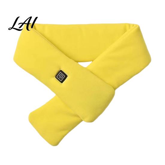 Neck Heating Pad Heated Scarf for Women Men USB Powered Warmer with 3 Modes Rechargeable Outdoor Activities Velvet Soft Wrap Electric Winter