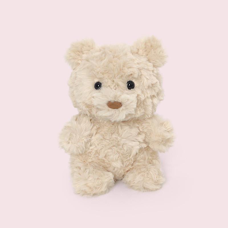 Bear Cute Plush Toy Cotton Filling Comfort Decor Children Festival Doll Gift