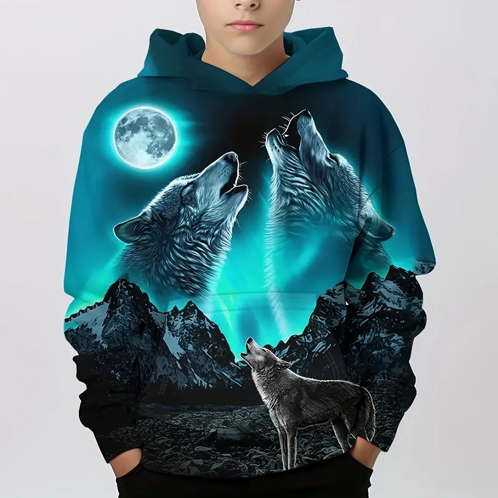 Модный геймпад с 3d принтом, милая и уютная толстовка для детей, для мальчиков, теплая и стильная, детский пуловер с капюшоном, весенне-осенняя одежда