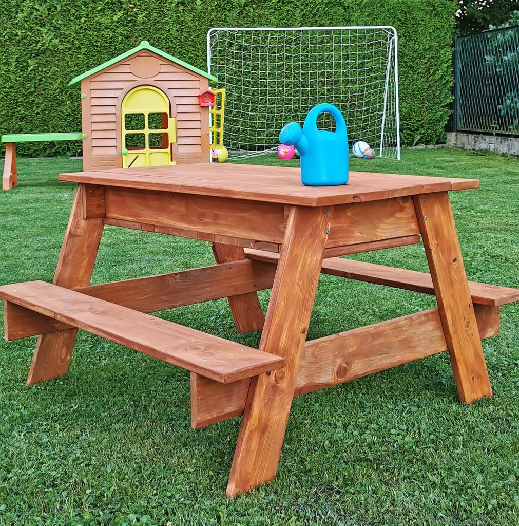 Sandpit Table Brown