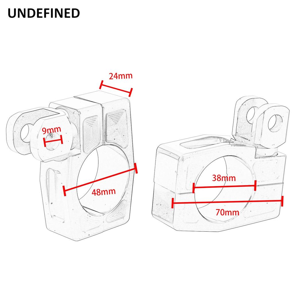 Регулируемые подножки для шоссе, 38 мм, 1,5 дюйма, Chopper Bobber, защита двигателя, подставка для ног, крепление для Honda Harley Sportster Dyna
