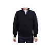 STONE ISLAND Детская толстовка с молнией и воротником, свободного кроя, с длинным рукавом, Детская толстовка, Черный 801662640-V0029