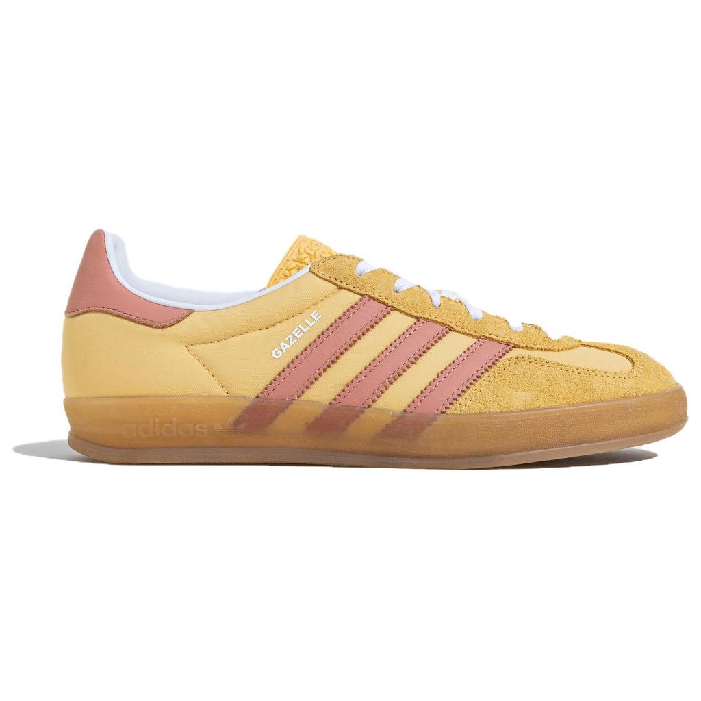adidas Gazelle Indoor Semi Spark Wonder Clay Женские кроссовки Желтый облачно-белый IE2959