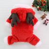 Thicken Christmas Dog Costume Warm Cat Jumpsuits Pet Supplies Dog Sweatshirt  Pet Show