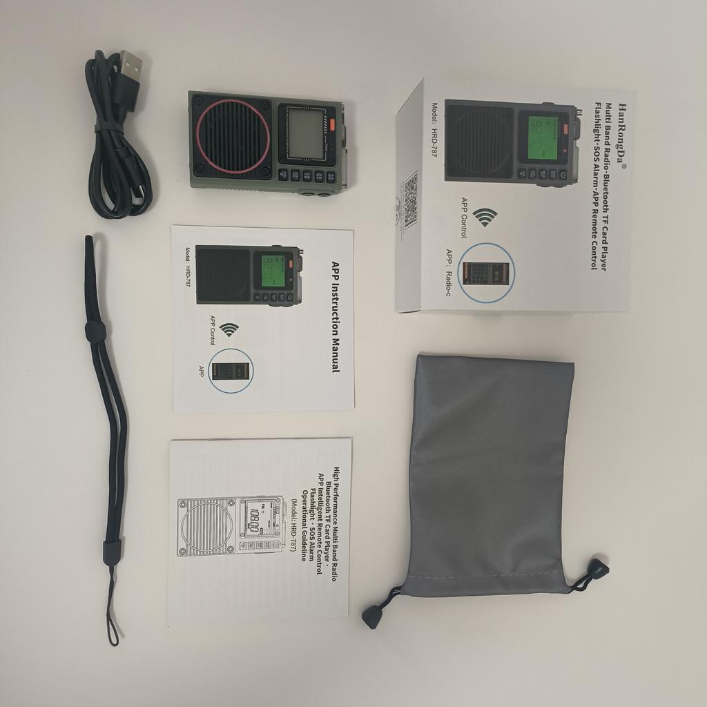 FM-радио цифровой портативный стереодинамик MP3 аудиоплеер высокое качество звука