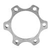 10PCS 6 Bolt Holes Disc Brake Rotor Adapter Silver Bike Disc Brake Adapter  Bike Hub Conversion