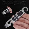 Multifunctional Tools Outdoor Survival Cycling Wrench Screwdriver Bottle Opener Crowbar EDC Combination Card