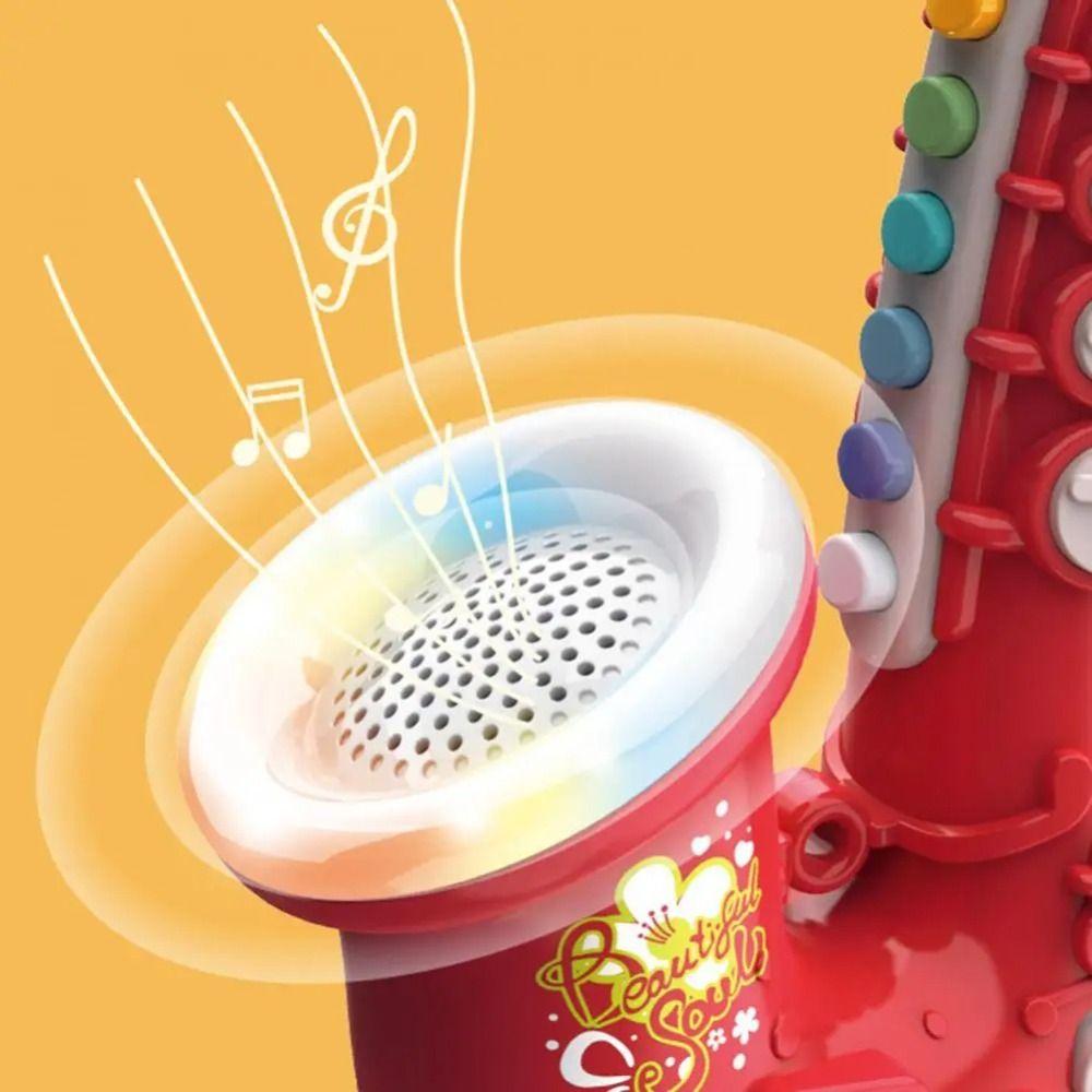 Intelligent Development Kids Instrument Musical Toy Instruments Saxophone Toy Children/Kids Gifts