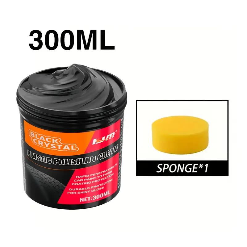 Воск для восстановления салона автомобиля - Восстановитель пластика, Блеск салона, Защита шин, Восстановление выцветания черного, Нанопокрытие и Царапины