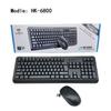 TJ-808 2.4G Wireless Keyboard & Mouse Set with Silk-Print Options: Russian, Arabic, Spanish