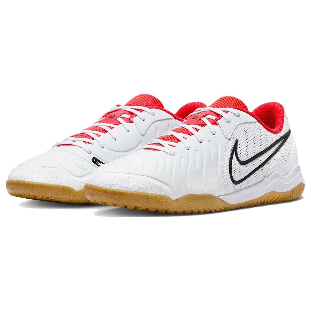 Nike Мужские кроссовки Tiempo Legend 10 Academy IC Ready Pack белые ярко-малиновые черные DV4341-100