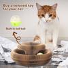 Игрушки для кошек Игрушки для кошек для домашних кошек Интерактивный волшебный орган Когтеточка для кошек, Компактная аккордеон-игрушка для кошек, Интерактивная
