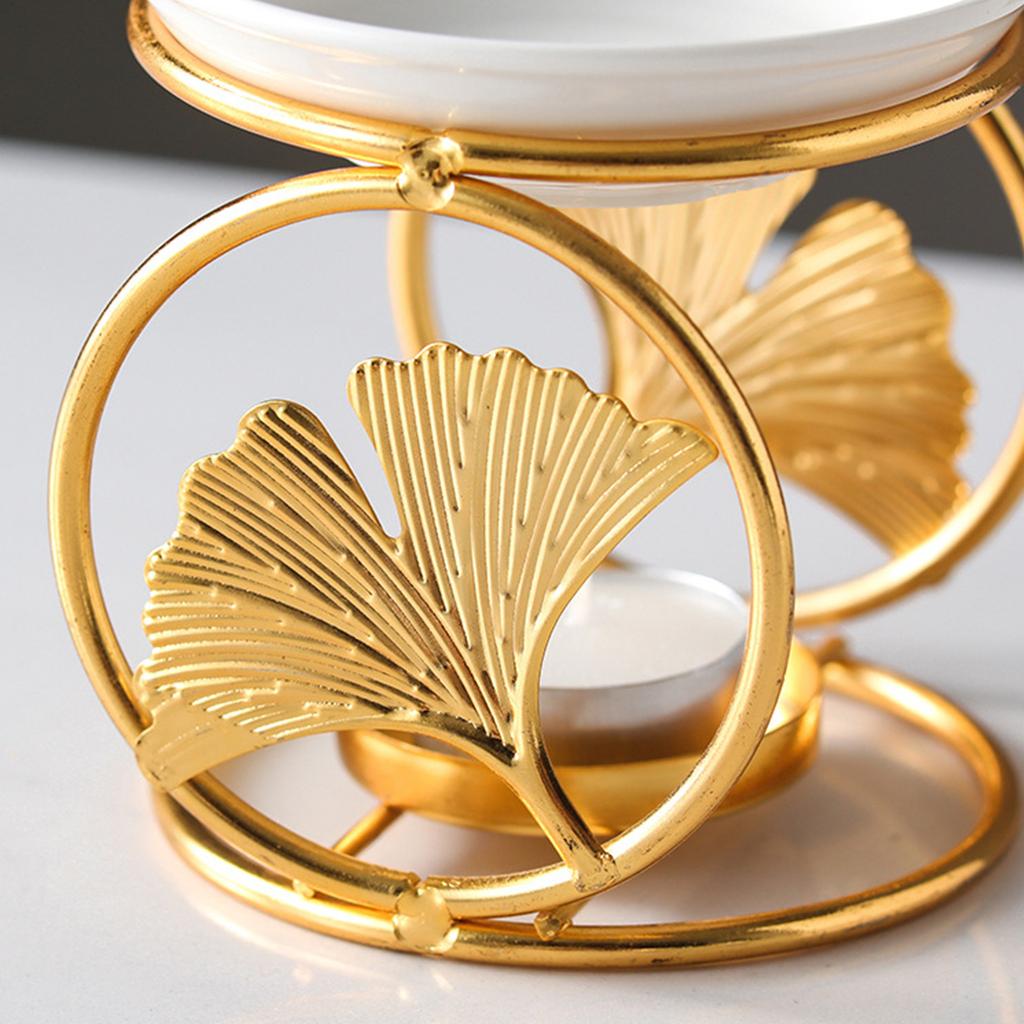 Elegant Essential Oil Burners Ceramic Incenses Burners Candle Holder for Bedroom Living Room or Bathroom Ambiances