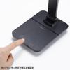 Sanwa Supply Настольная лампа светодиодная USB перезаряжаемая Бесступенчатая регулировка тональности Черный Диммирование/3 LED-DESK1BK
